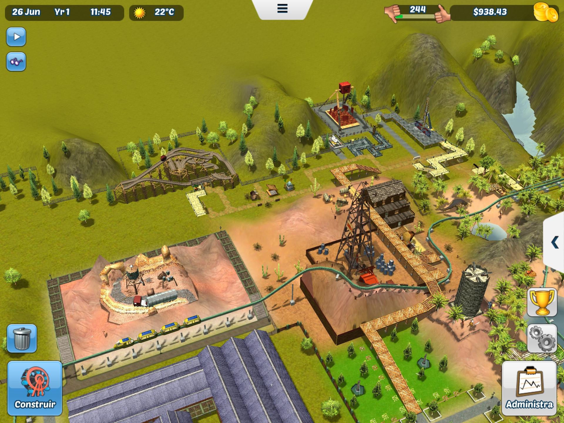 RollerCoaster Tycoon 3 Mobile - Imagen 9
